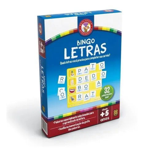 Educativo Bingo Das Letras Crop image Wallpaper