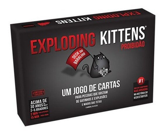 Exploding Kittens Proibidão Crop image Wallpaper