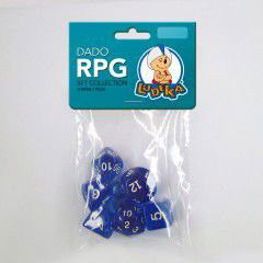 Kit De Dados Rpg Azul Crop image Wallpaper