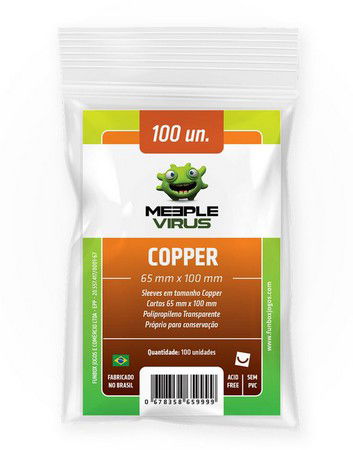 Sleeves Meeple Virus Copper (65 X 100Mm) Crop image Wallpaper