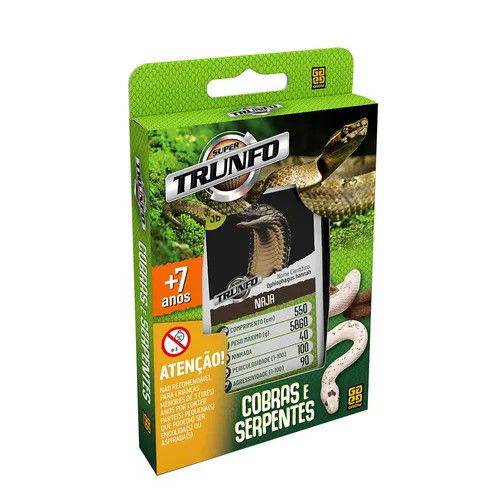Super Trunfo Cobras E Serpentes Grow Crop image Wallpaper