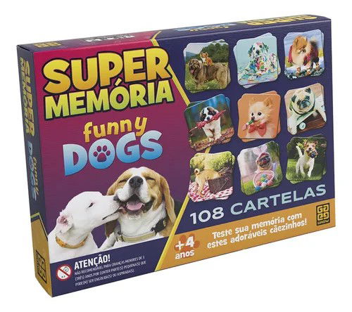 Supermemória Funny Dogs Grow Crop image Wallpaper