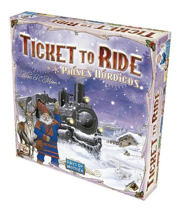 Ticket to Ride Paises Nordicos Crop image Wallpaper