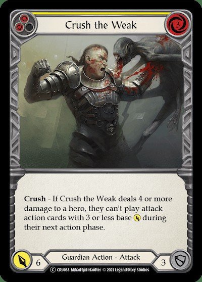 Crush the Weak (2) Crop image Wallpaper