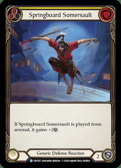 Springboard Somersault (2) Crop image Wallpaper
