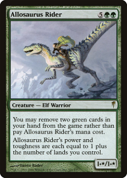 Allosaurus Rider image