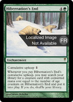 Fin de l'hibernation image