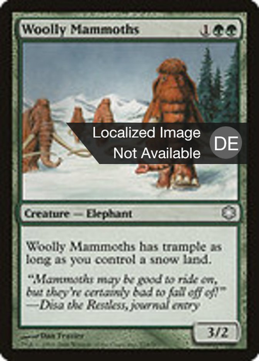 Wollmammut image