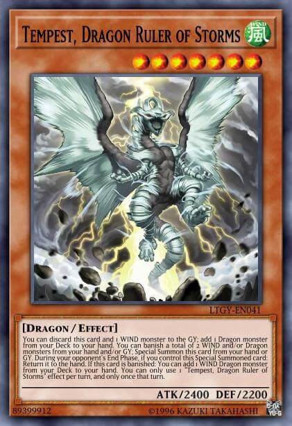 Tempest, Dragon Ruler of Storms Crop image Wallpaper