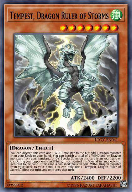 Tempest, Dragon Ruler of Storms image