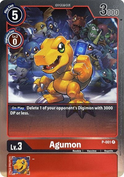 Agumon - P-001 Crop image Wallpaper