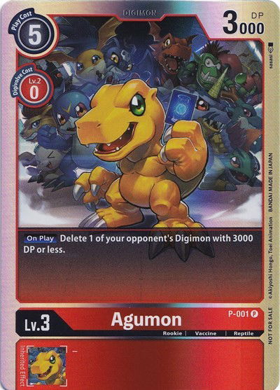 Agumon - P-001 Crop image Wallpaper