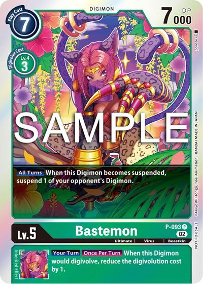 Bastemon - P-093 Crop image Wallpaper