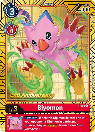 Biyomon - P-002 Crop image Wallpaper