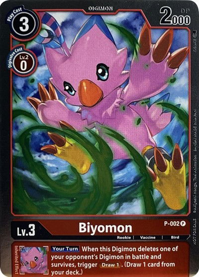 Biyomon - P-002 Crop image Wallpaper