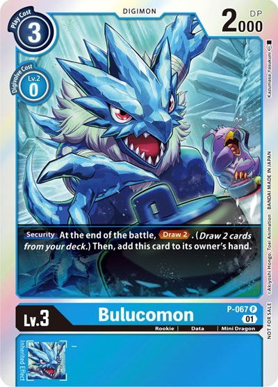 Bulucomon - P-067 Crop image Wallpaper