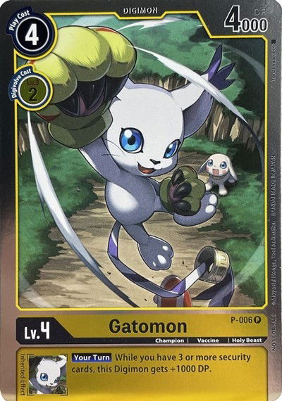 Gatomon - P-006 Crop image Wallpaper