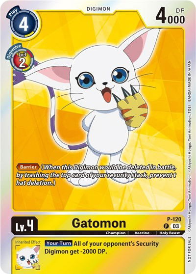 Gatomon - P-120 Crop image Wallpaper