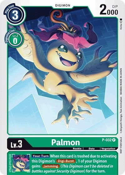 Palmon - P-032 Crop image Wallpaper