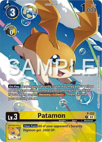 Patamon - P-122 Crop image Wallpaper