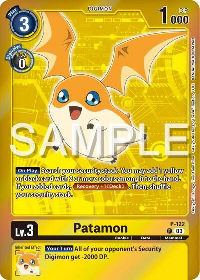 Patamon - P-122 Crop image Wallpaper