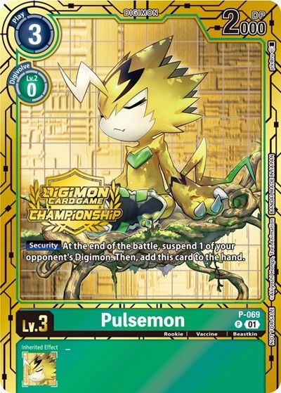 Pulsemon - P-069 Crop image Wallpaper