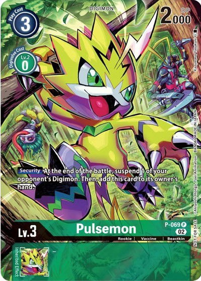 Pulsemon - P-069 Crop image Wallpaper