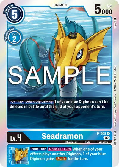 Seadramon - P-098 Crop image Wallpaper