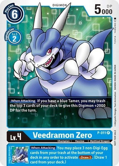 Veedramon Zero - P-011 Crop image Wallpaper