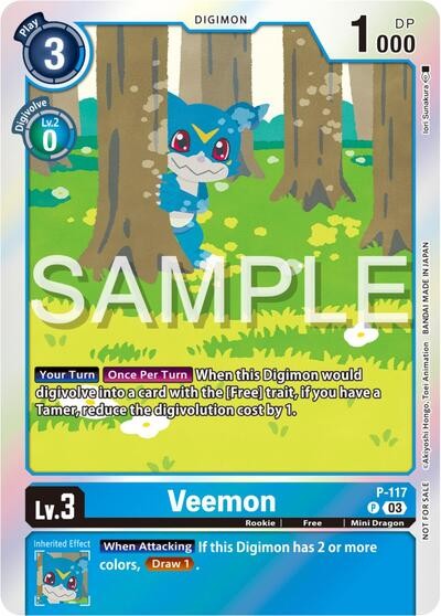 Veemon - P-117 Crop image Wallpaper