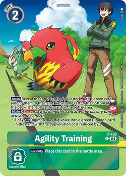 Allenamento sull'Agilità (Esclusivo Starter Deck 18)