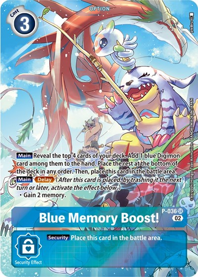 Blue Memory Boost! - P-036 Full hd image