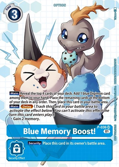 Blue Memory Boost! - P-036 Full hd image