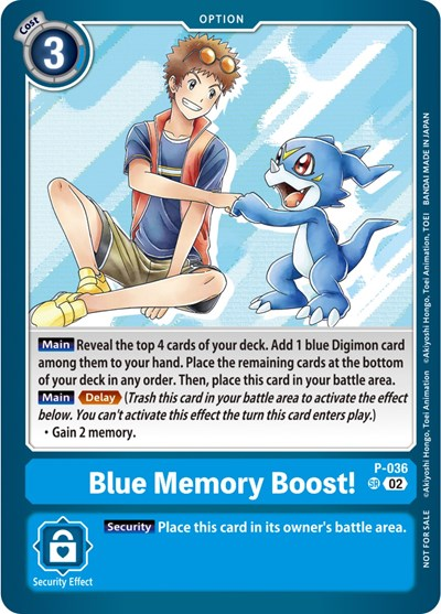 Blue Memory Boost! Full hd image