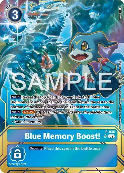 Blue Memory Boost! - P-036 Full hd image