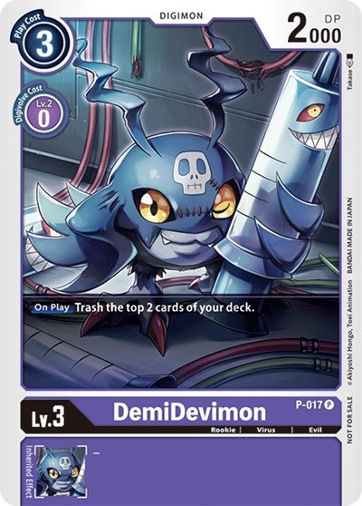 DemiDevimon - P-017 Full hd image