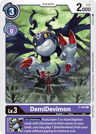 DemiDevimon - P-034 Full hd image