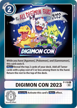 Digimon Con 2023 (pacchetto torneo ufficiale Vol.11)