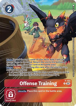 Entrenamiento ofensivo (exclusivo del Starter Deck 18) image