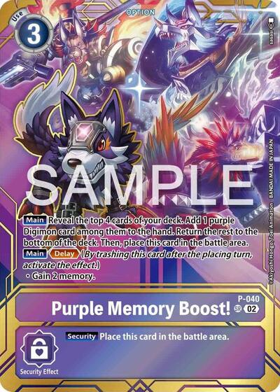 Purple Memory Boost! - P-040 Full hd image