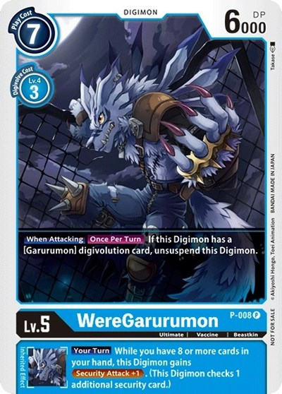 WereGarurumon - P-008 Full hd image