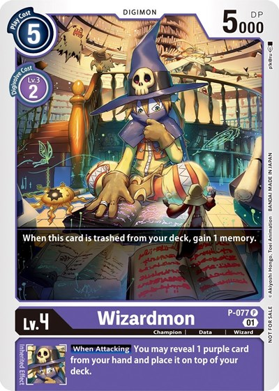 Wizardmon - P-077 Full hd image