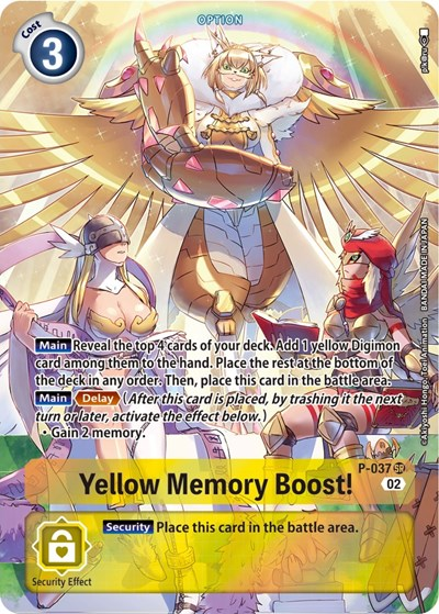 Yellow Memory Boost! - P-037 Full hd image