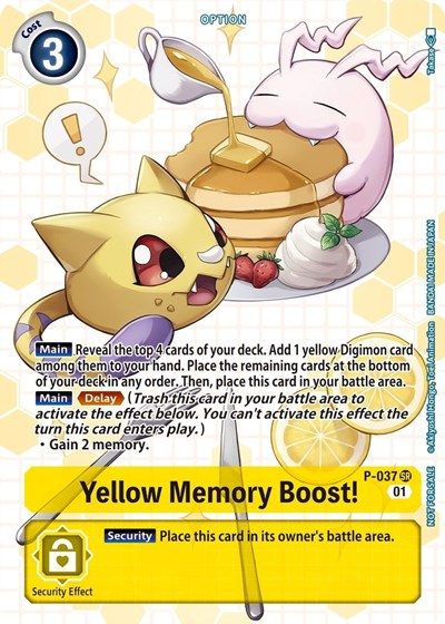 Yellow Memory Boost! - P-037 Full hd image