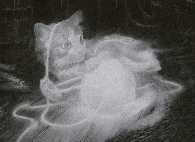 Mischievous Catgeist // Catlike Curiosity Crop image Wallpaper