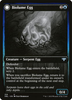 Biolume Egg // Biolume Serpent
生物光蛋 // 生物光蛇