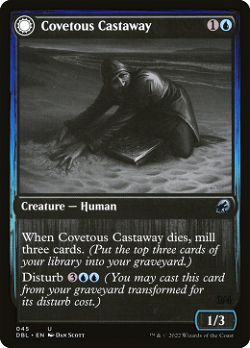 Covetous Castaway // Ghostly Castigator: 切望の追放者 // 幽霊の鞭撃者 image