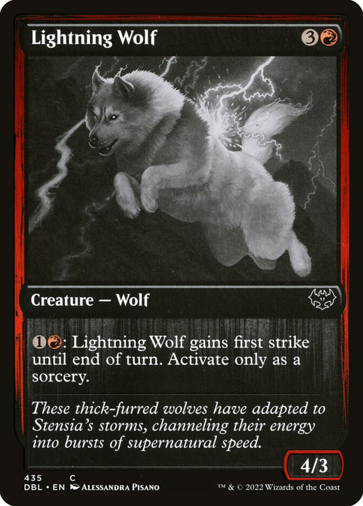 Lightning Wolf Full hd image