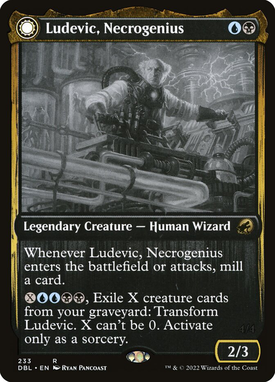 Ludevic, Necrogenius // Olag, Ludevic's Hubris image