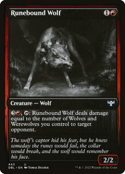Lobo preso de runas